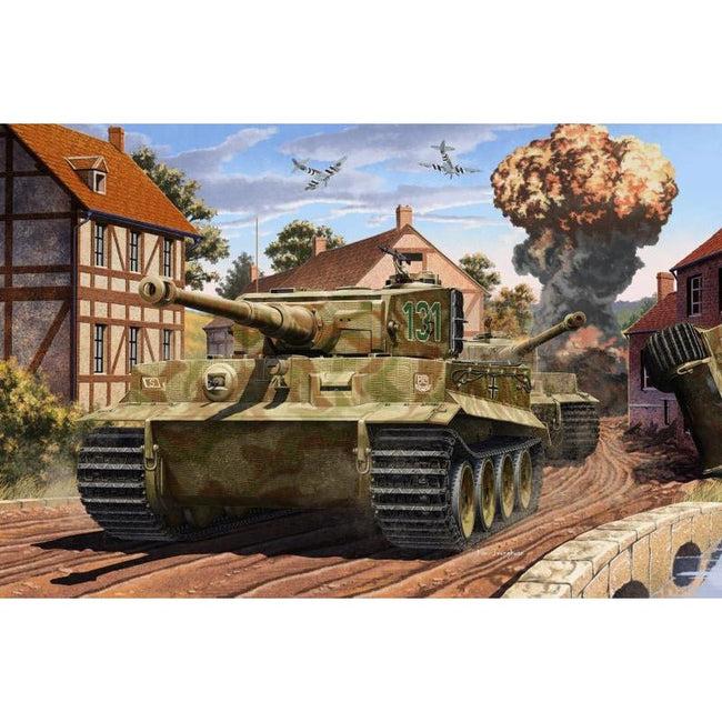Academy 1/35 Tiger - I Mid Version "Anniv 70 Normandy Invasion 1944" LE - Academy - ModelCars.com