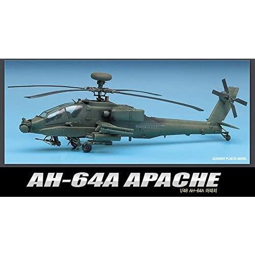 Academy 1/48 AH - 64A Apache Helicopter Hawk - Academy - ModelCars.com