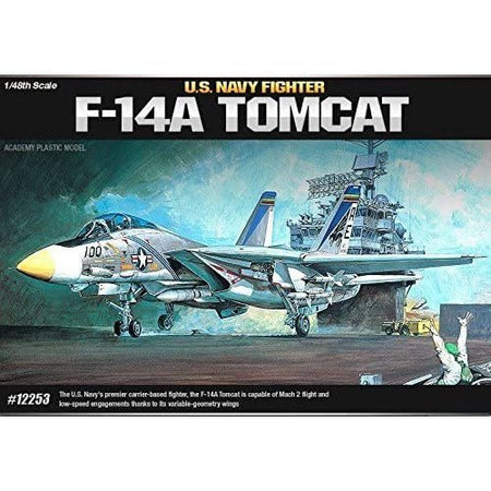 Academy 1/48 F-14A Tomcat US Navy Fighter-Academy-ModelCars.com