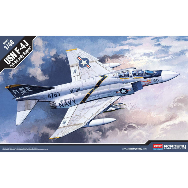 Academy 1/48 F - 4J "VF - 84 Jolly Rogers" - Academy - ModelCars.com
