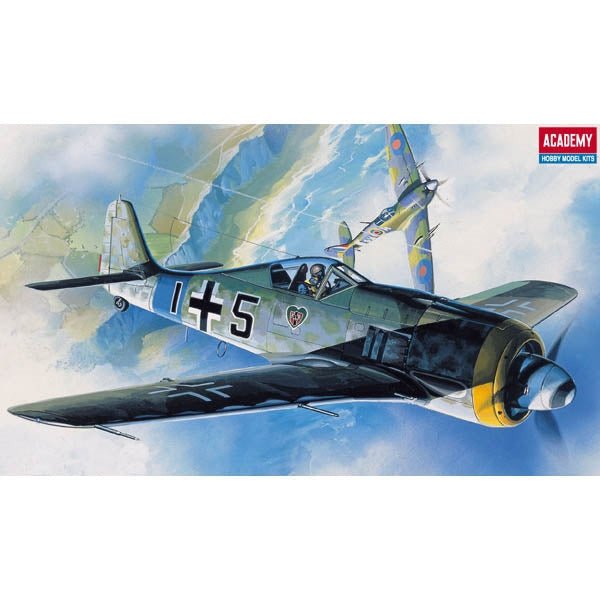 Academy 1/72 12480 Fockewulf Fw190A - 6/8Butcher Ger - Academy - ModelCars.com