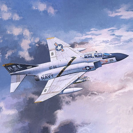 Academy 1/72 12529 F-4J "Vf-84 Jolly Rogers"-Academy-ModelCars.com