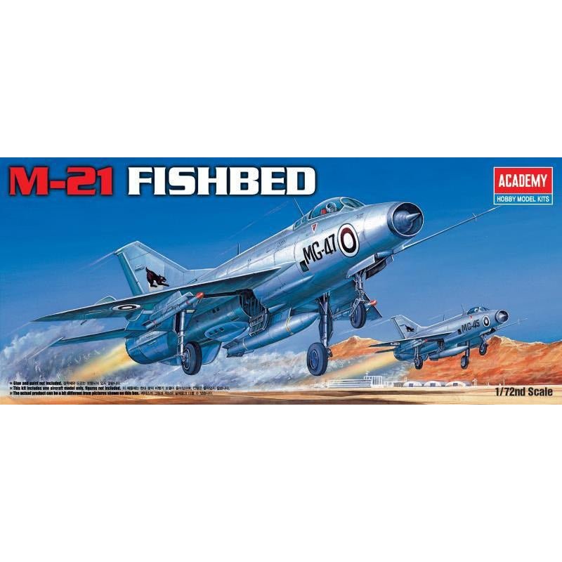 Academy 1/72 M - 21 Fishbed USSR - Academy - ModelCars.com