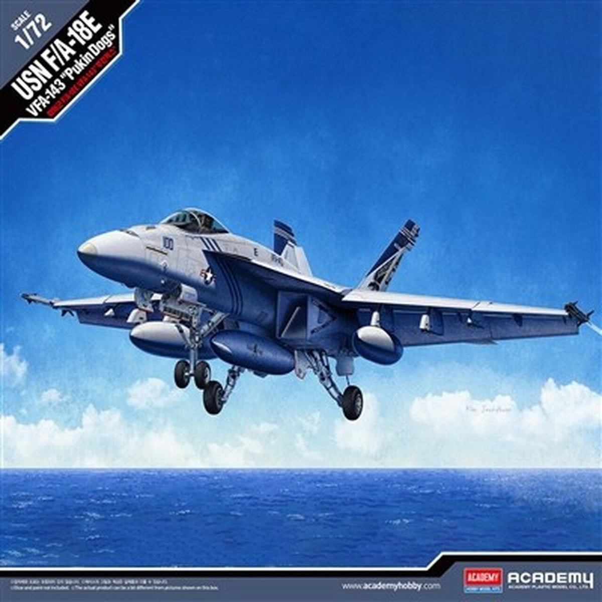 Academy 1/72 USN F/A-18E VFA-143 "Pukin Dogs"-Academy-ModelCars.com