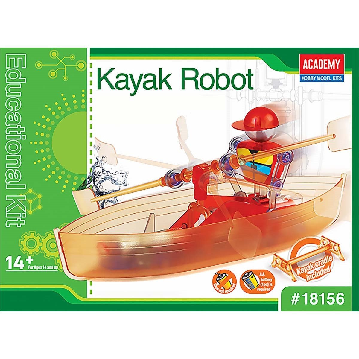 Academy 18156 Kayak Robot - Academy - ModelCars.com