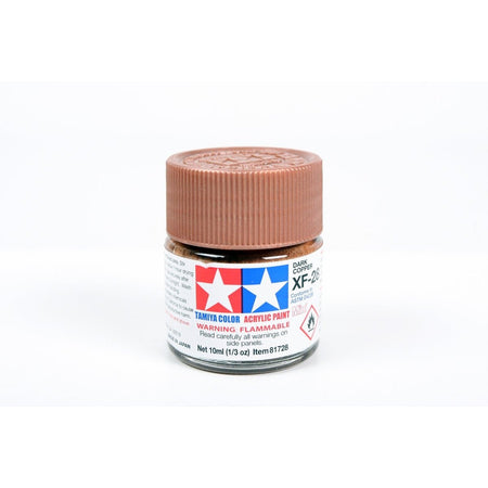 Acrylic Mini Xf - 28 Dark Copper 10Ml Bottle / Tamiya USA - Tamiya - ModelCars.com