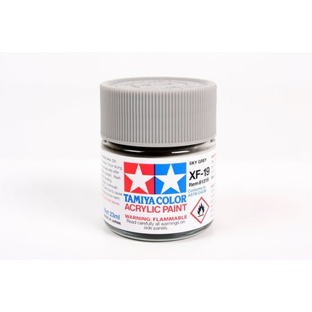 Acrylic Xf-19 Sky Gray 23Ml Bottle / Tamiya USA-Tamiya-ModelCars.com