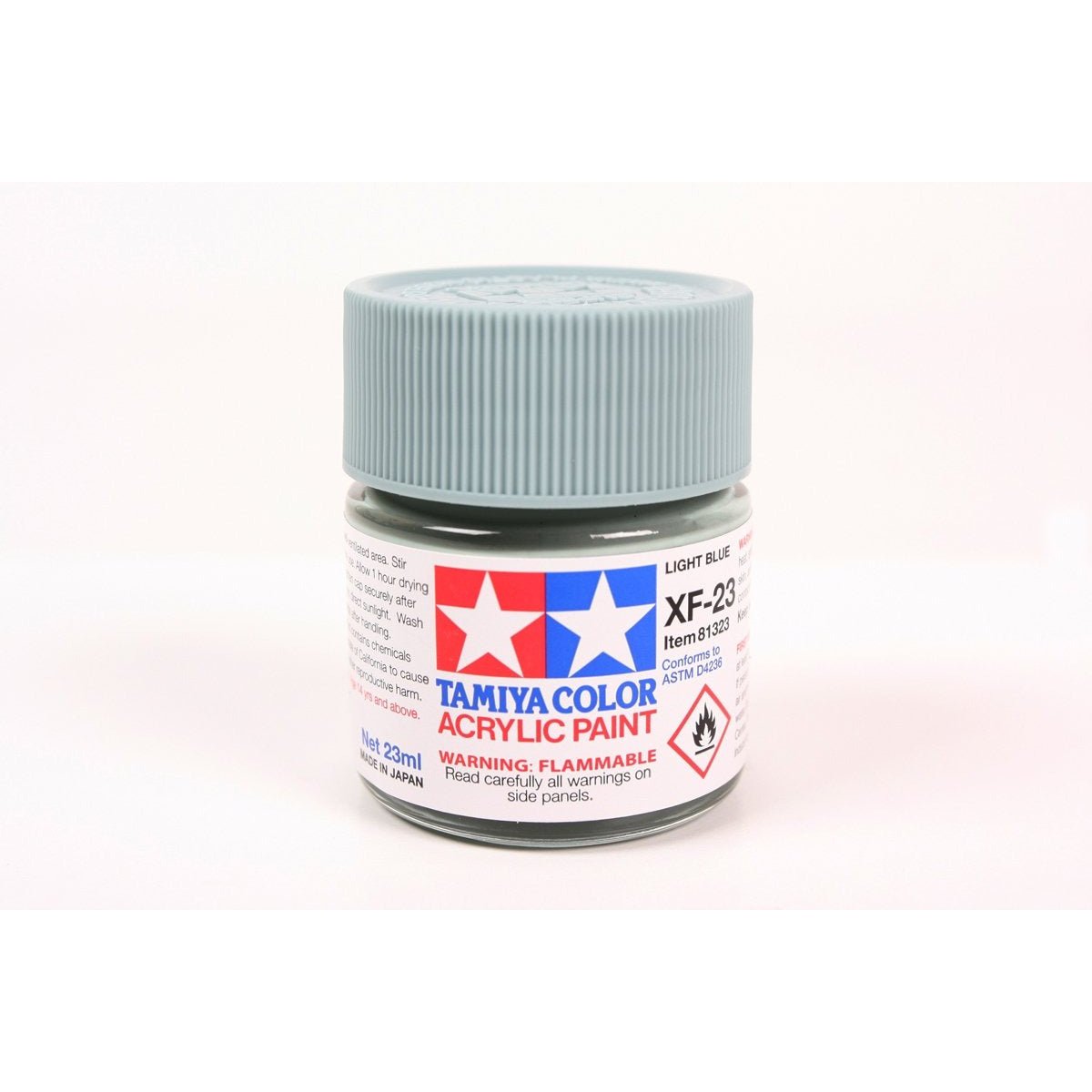 Acrylic Xf - 23 Light Blue 23Ml Bottle / Tamiya USA - Tamiya - ModelCars.com
