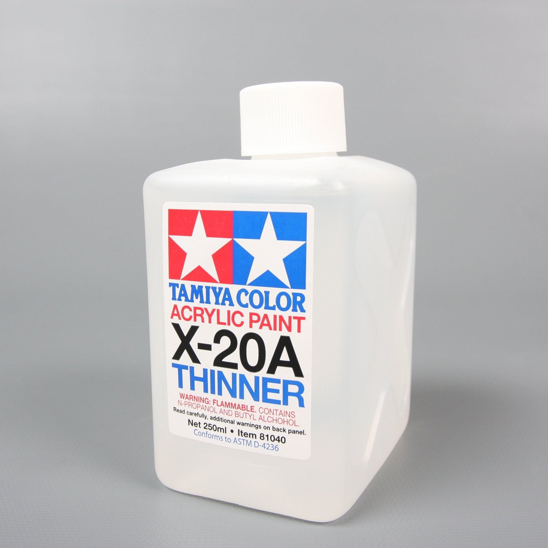 Acryl/Poly Thinner X - 20A 250Ml none / Tamiya USA - Tamiya - ModelCars.com