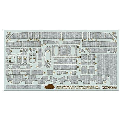 Tamiya 1/48 Zimmerit Coating Sheet