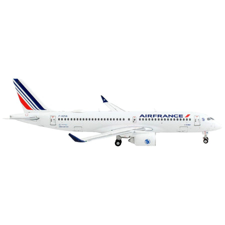 Airbus A220-300 Commercial Aircraft "Air France" White with Tail Stripes 1/400 Diecast Model Airplane by GeminiJets-GeminiJets-ModelCars.com