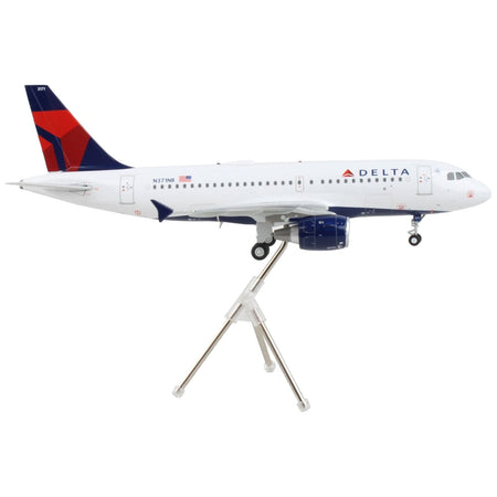 Airbus A319 Commercial Aircraft "Delta Air Lines" White with Red and Blue Tail "Gemini 200" Series 1/200 Diecast Model Airplane by GeminiJets-GeminiJets-ModelCars.com