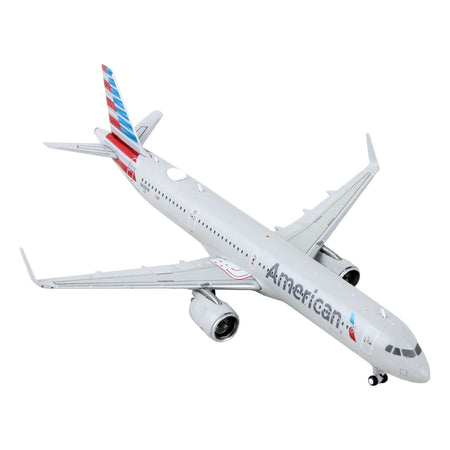 Airbus A321neo Commercial Aircraft "American Airlines" Gray 1/400 Diecast Model Airplane by GeminiJets-GeminiJets-ModelCars.com