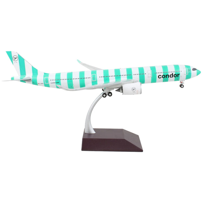 Airbus A330 - 900 Commercial Aircraft "Condor Airlines" White and Green Striped "Gemini 200" Series 1/200 Diecast Model Airplane by GeminiJets - GeminiJets - ModelCars.com
