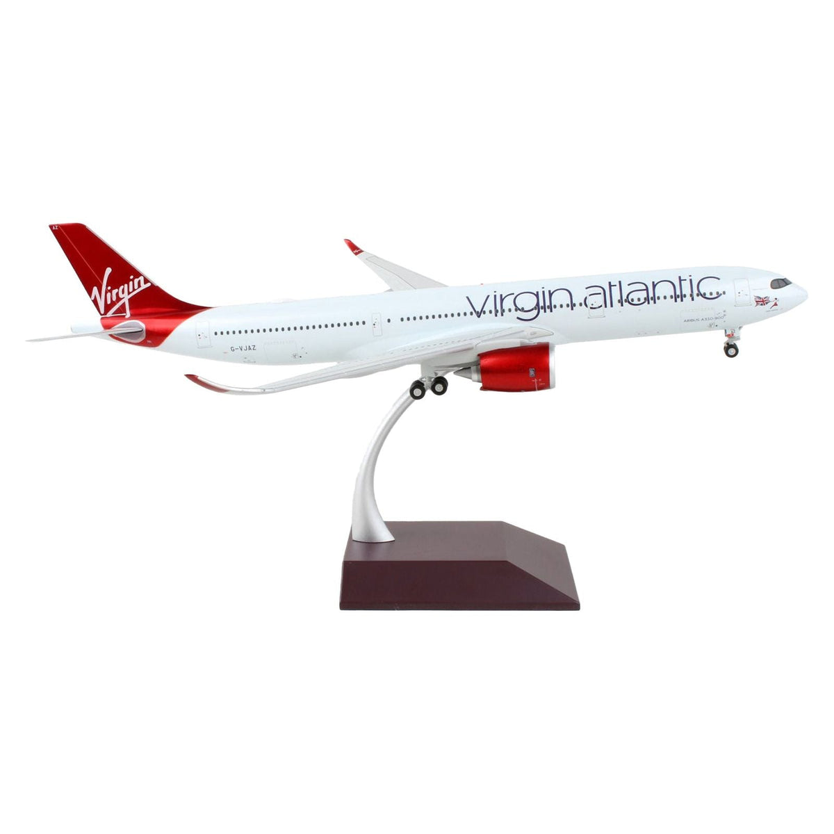 Airbus A330-900 Commercial Aircraft "Virgin Atlantic Airways" White with Red Tail "Gemini 200" Series 1/200 Diecast Model Airplane by GeminiJets-GeminiJets-ModelCars.com