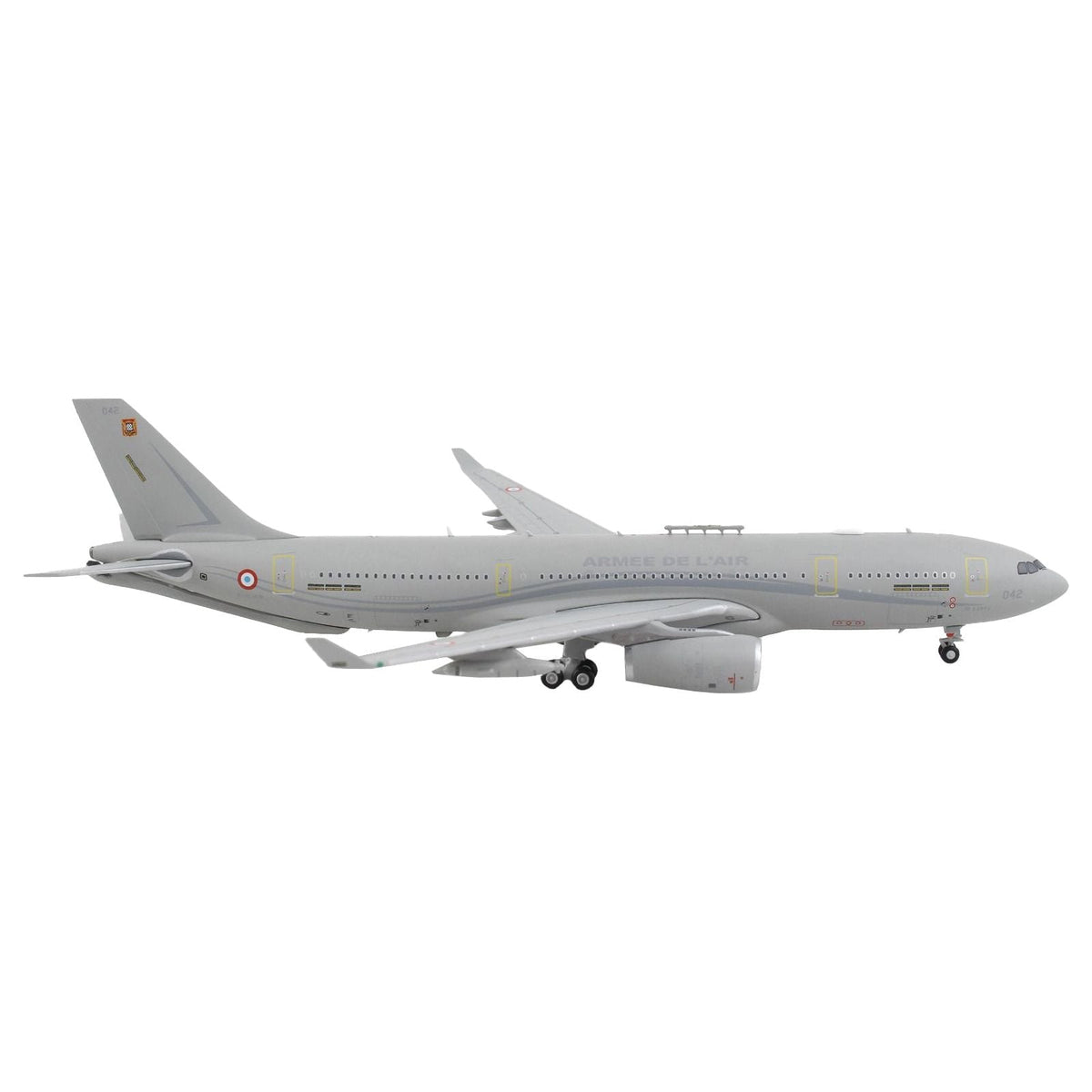 Airbus A330 MRTT Tanker Aircraft "Armee de l'Air - French Air Force" Gray "Gemini Macs" Series 1/400 Diecast Model Airplane by GeminiJets-GeminiJets-ModelCars.com