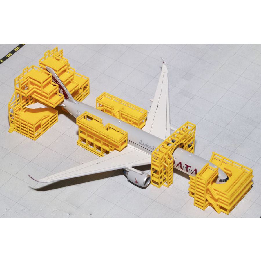 Aircraft Maintenance Scaffolding 6 Piece Set for 1/400 Scale Models by GeminiJets-GeminiJets-ModelCars.com