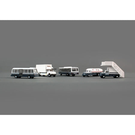 Airport Service Vehicles Set of 5 pieces "Gemini 200" Series Diecast Models by GeminiJets - GeminiJets - ModelCars.com
