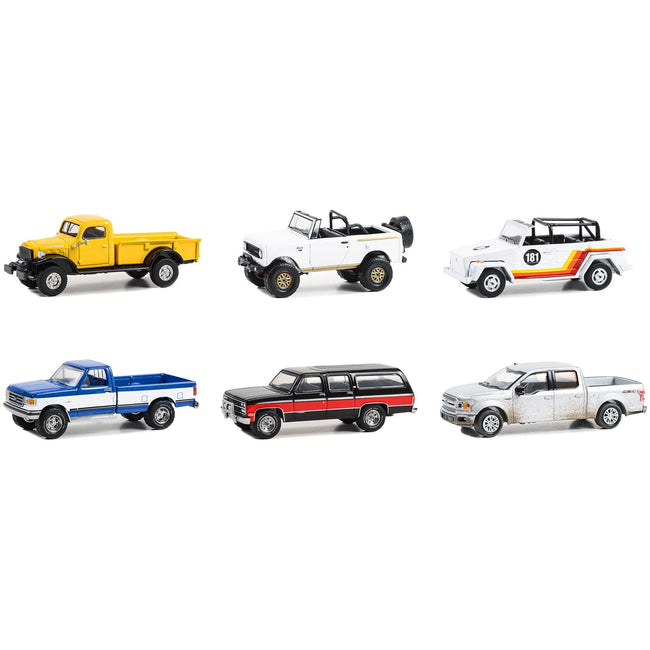 "All Terrain" Series 15 Set of 6 pieces 1/64 Diecast Model Cars by Greenlight - Greenlight - ModelCars.com