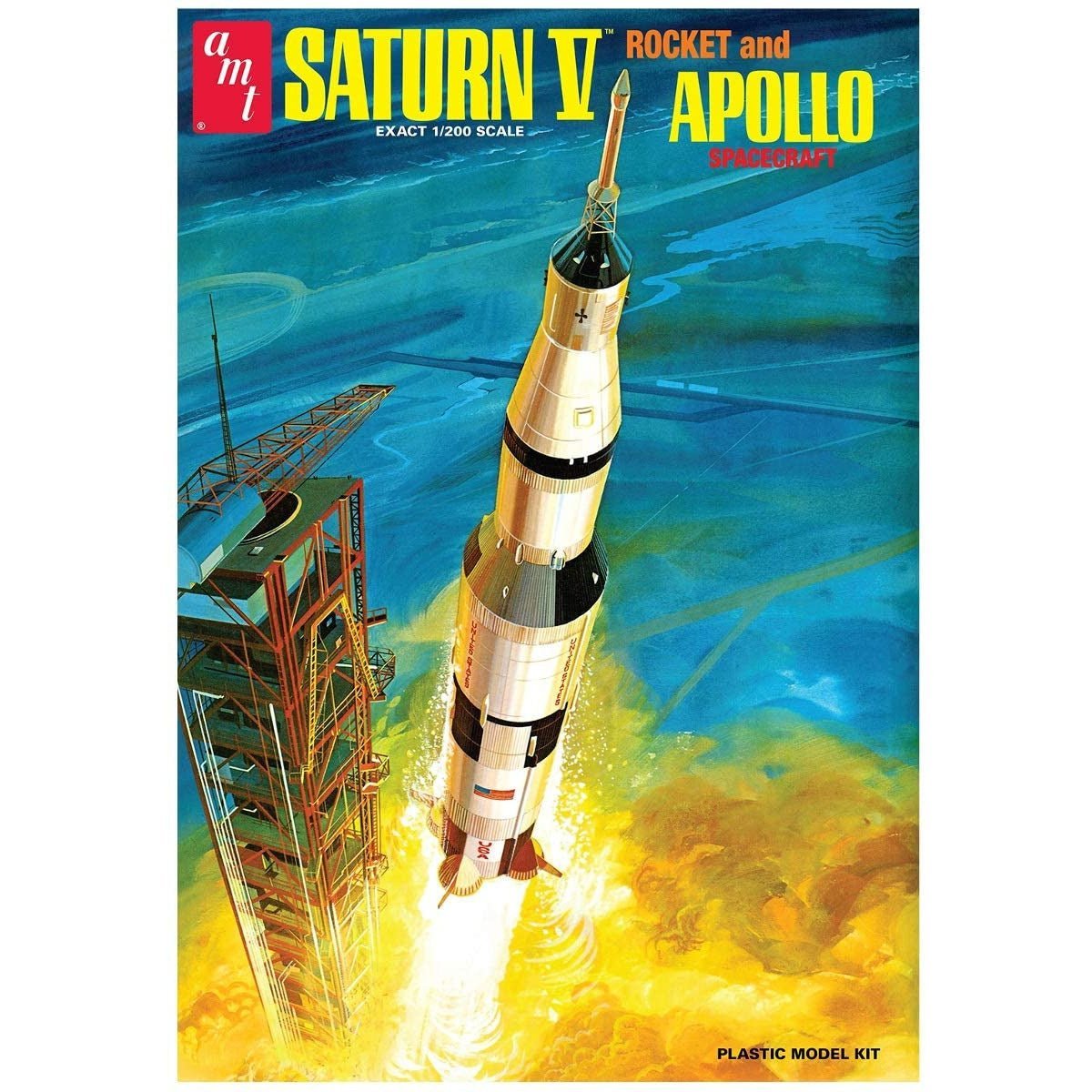 AMT 1/200 Saturn V Rocket-AMT-ModelCars.com