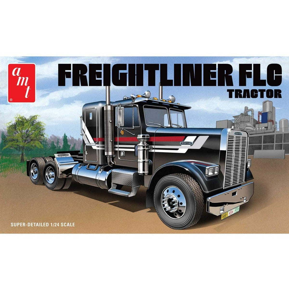 AMT 1/24 Freightliner FLC Semi Tractor-AMT-ModelCars.com