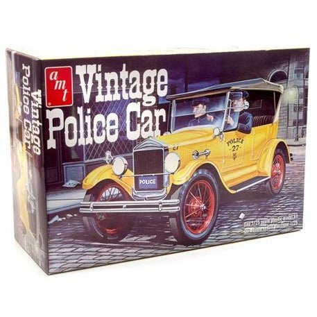 AMT 1/25 1927 Ford T Vintage Police Car-AMT-ModelCars.com