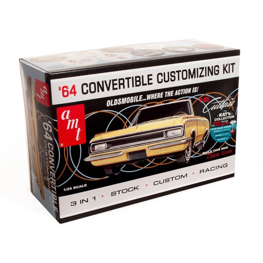 AMT 1/25 1964 Oldsmobile Cutlass F - 85 Convertible - AMT - ModelCars.com