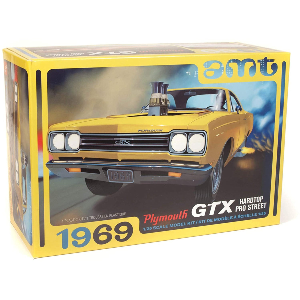 AMT 1/25 1969 Plymouth GTX Hardtop Pro Street 2T - AMT - ModelCars.com