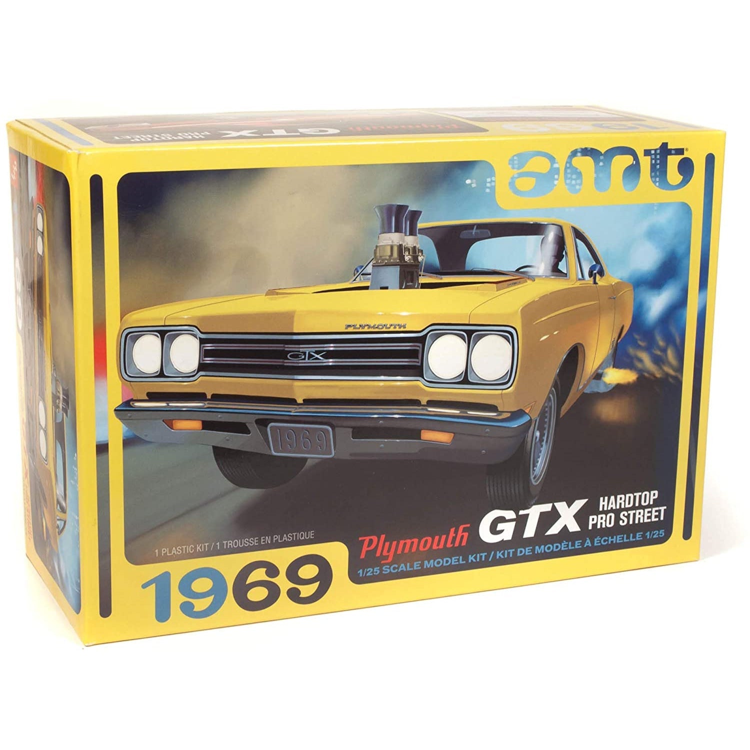 AMT 1/25 1969 Plymouth GTX Hardtop Pro Street 2T - AMT - ModelCars.com
