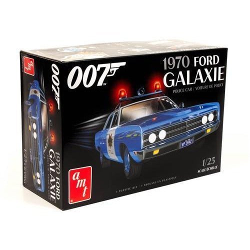 AMT 1/25 1970 Ford Galaxie Police Car 007 James Bond-AMT-ModelCars.com