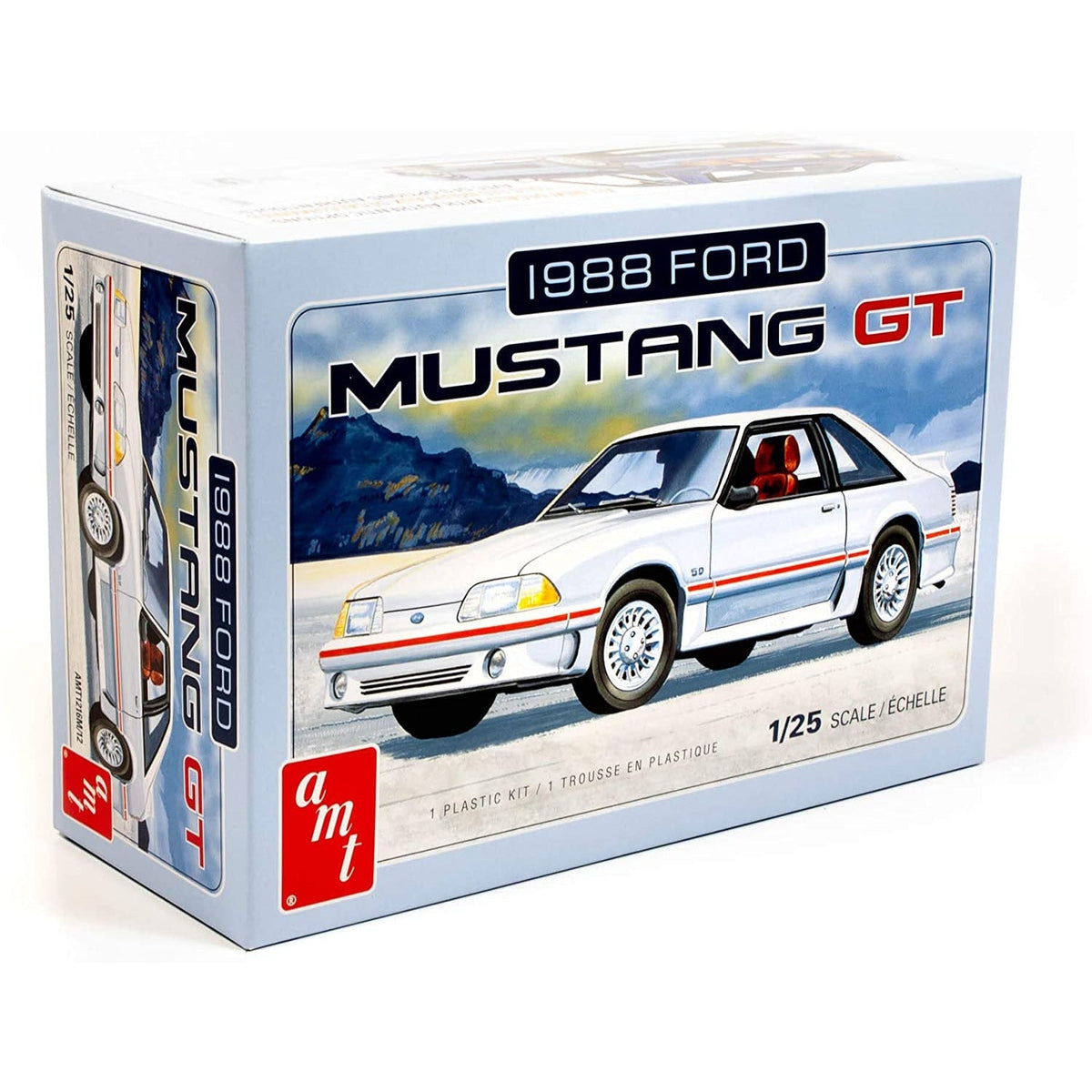 AMT 1/25 1988 Ford Mustang 2T-AMT-ModelCars.com