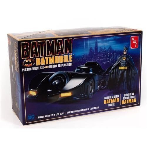 AMT 1/25 1989 Batmobile w/Resin Batman Figure-AMT-ModelCars.com