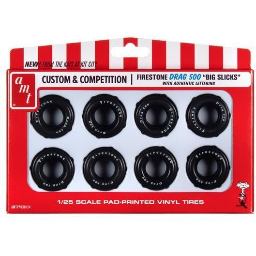 AMT 1/25 Firestone Drag 500 Big Slicks Parts Pack-AMT-ModelCars.com