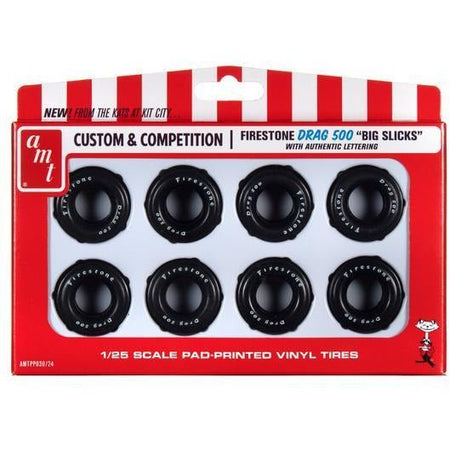 AMT 1/25 Firestone Drag 500 Big Slicks Parts Pack-AMT-ModelCars.com