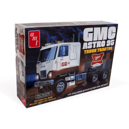 AMT 1/25 GMC Astro 95 Semi Tractor (Miller Beer) - AMT - ModelCars.com