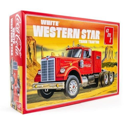 AMT 1/25 White Western Star Semi Tractor - AMT - ModelCars.com