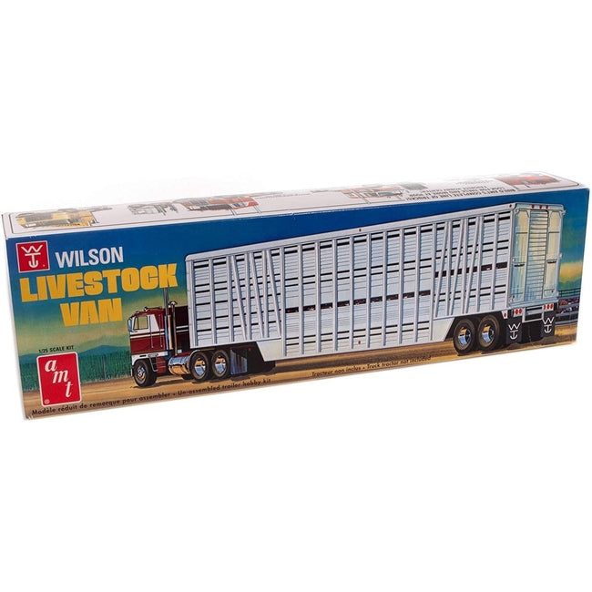 AMT 1/25 Wilson Livestock Van Trailer - AMT - ModelCars.com