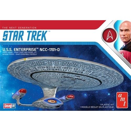 AMT 1/2500 Star Trek U.S.S. Enterprise Model Kit - AMT - ModelCars.com