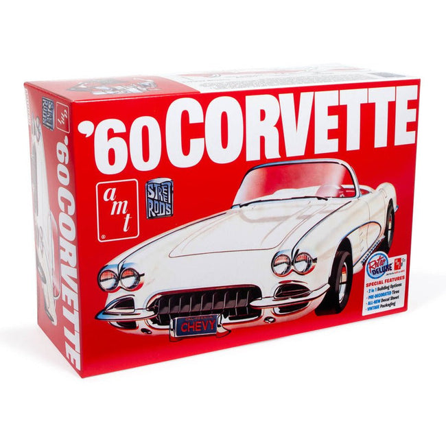 AMT 1960 Chevrolet Corvette 1/25 Scale Model Kit - AMT - ModelCars.com