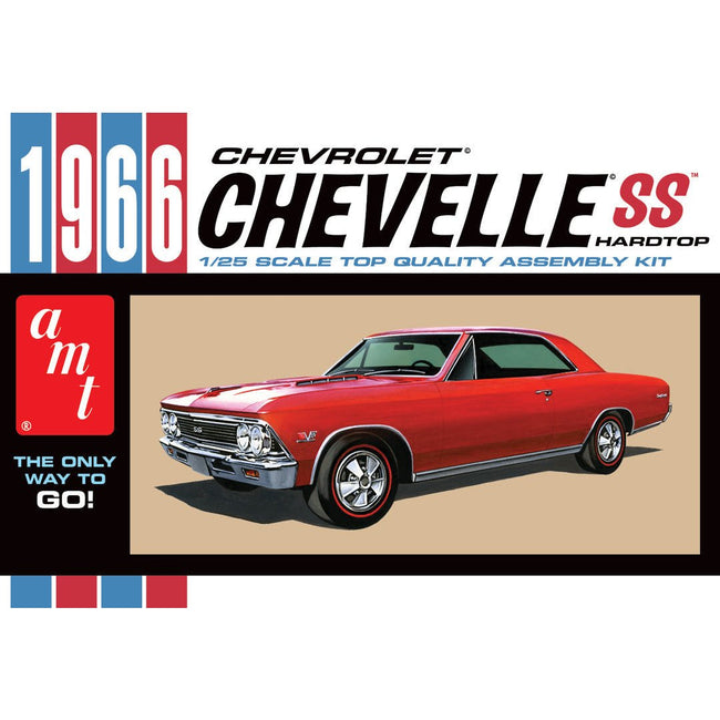 AMT 1966 Chevy Chevelle SS 1/25 Scale Model Kit - AMT - ModelCars.com