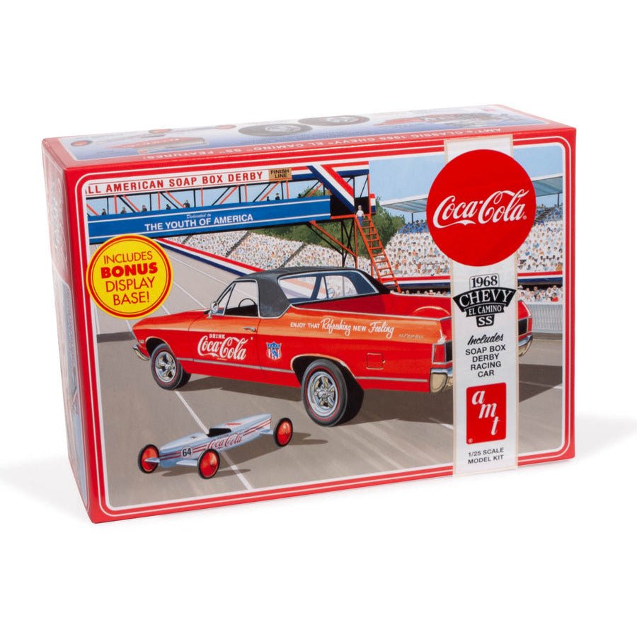 AMT 1968 Chevy El Camino SS (Coca - Cola) 1/25 Scale Model Kit - AMT - ModelCars.com