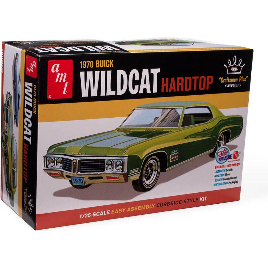 AMT 1970 Buick Wildcat Hardtop 1/25 Scale Model Kit - AMT - ModelCars.com