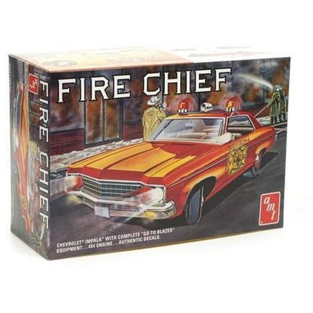 AMT 1970 Chevy Impala Fire Chief 1/25 Scale - AMT - ModelCars.com