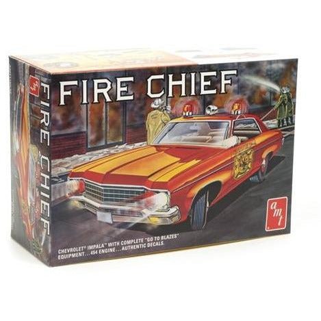AMT 1970 Chevy Impala Fire Chief 1/25 Scale - AMT - ModelCars.com