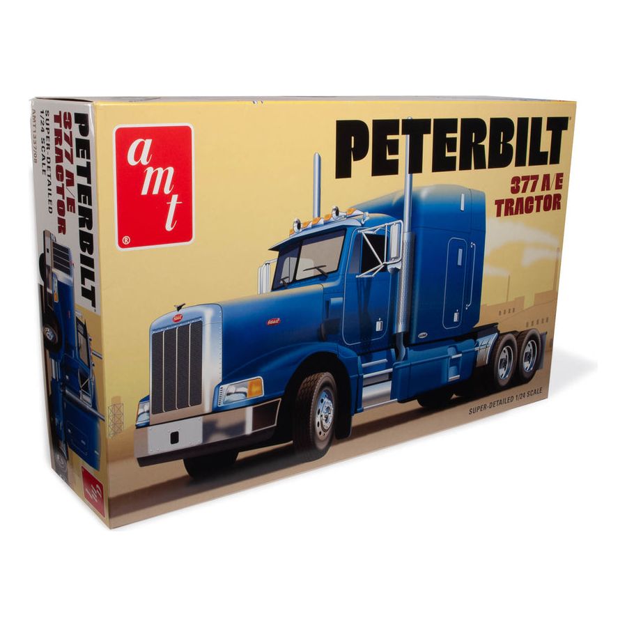 AMT Classic Peterbilt 377 A/E Tractor 1/24 Scale Model Kit-AMT-ModelCars.com