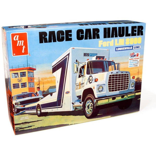 AMT Ford LN 8000 Race Car Hauler 1/25 Scale Model Kit - AMT - ModelCars.com