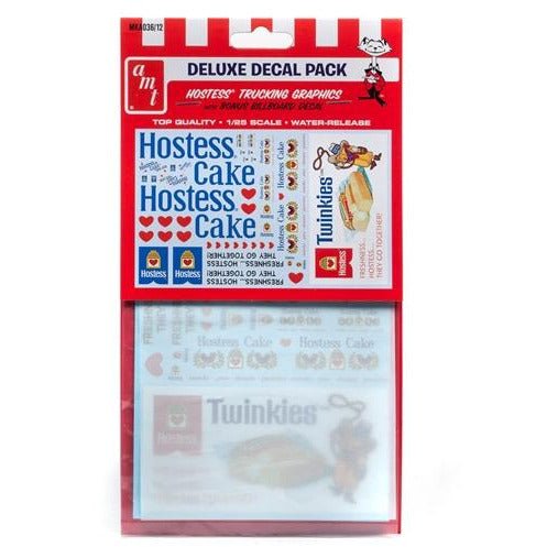 AMT Hostess Trucking Decal Pack Decals 1/25 Scale - AMT - ModelCars.com