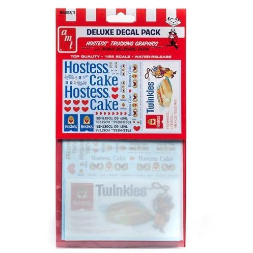 AMT Hostess Trucking Decal Pack Decals 1/25 Scale-AMT-ModelCars.com