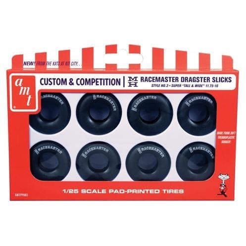 AMT M&H Racemasters Jumbo Drag Slicks Tire Pack - AMT - ModelCars.com
