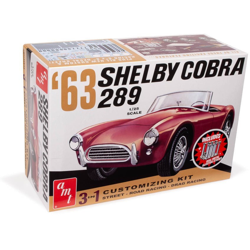 AMT Shelby Cobra 289 1/25 Scale Model Kit-AMT-ModelCars.com